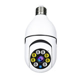 Speed-X CA-E25 Bulb camera 1080p Wifi 360 Degree Panoramic Night Vision Two-Way Audio Motion Detection With V380PRO APP